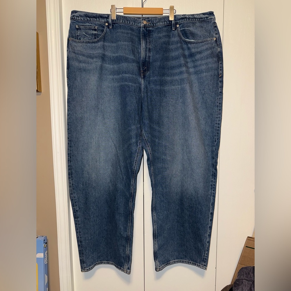 Good American Brand New Barrel Relaxed High Waisted Jeans